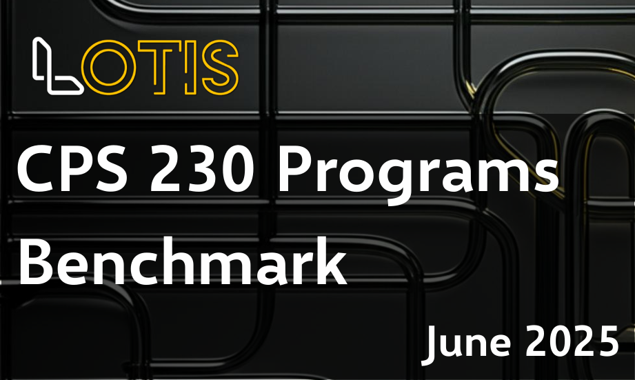 CPS230 Benchmark June 2025 CPS230 Benchmark June 2025